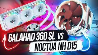 ВОДА или ВОЗДУХ? Как Правильно Выбрать Охлаждение ЦП Lian Li Galahad SL Edition 360 vs Noctua NH-D15