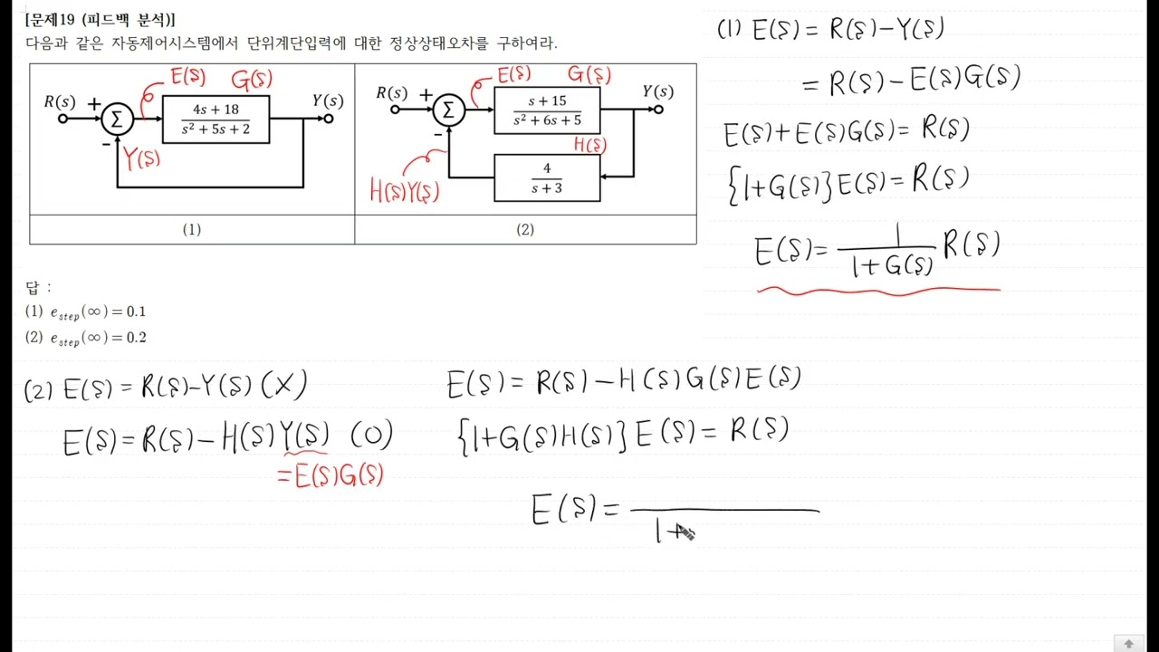 [사마귀 자동제어 문제풀이] 19. 피드백 분석