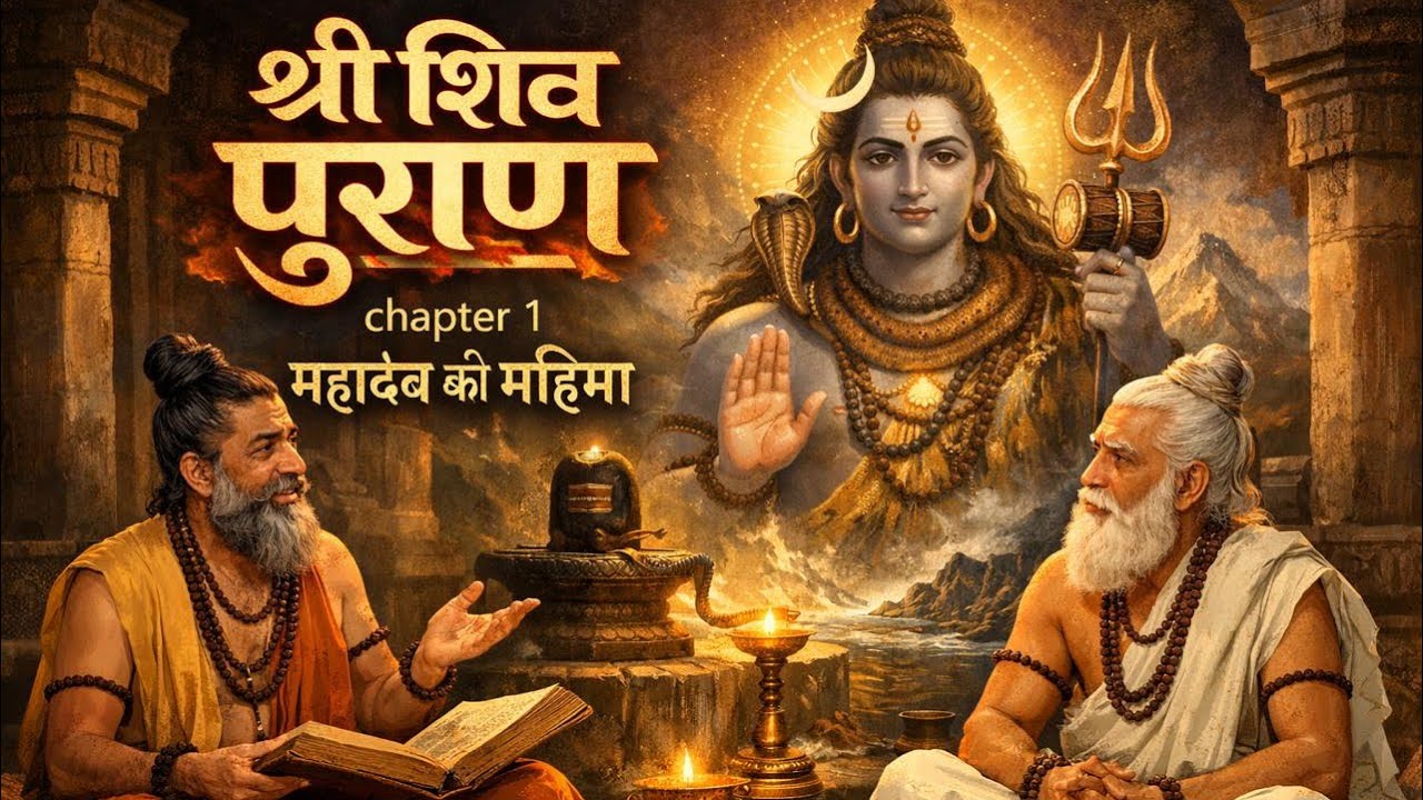 शिव पुराण की शुरुआत कैसे हुई? Shiv Puran Chapter 1: Introduction of Shaunik Ji & Sut Ji