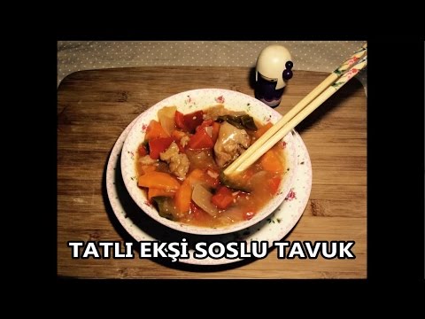 TATLI EK SOSLU TAVUK - Farkl bir lezzet arayanlara!