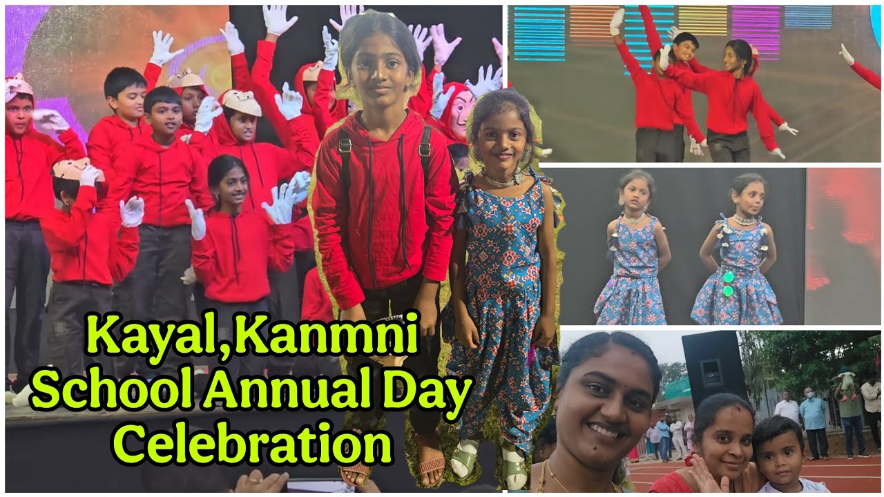 Kayal, Kanmani School Annual Day Celebration | RK Family Vlogs