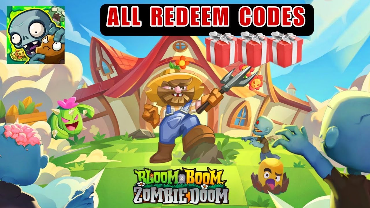 Bloom & Boom Zombie Doom | All 7 Giftcodes🎁🎁7 Working Codes Bloom Boom Zombie Doom + Redeem Guide
