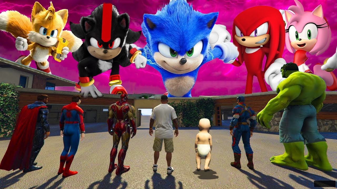 ҚҰПИЯ СОНИК ТАР ҚАЙТА ОРАЛДЫ (GTA V)