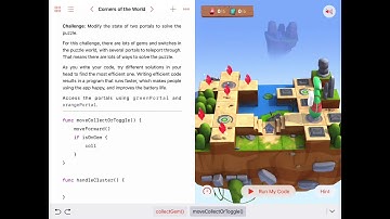 Corners of the World Solution 2 - Swift Playgrounds - Learn to Code 2