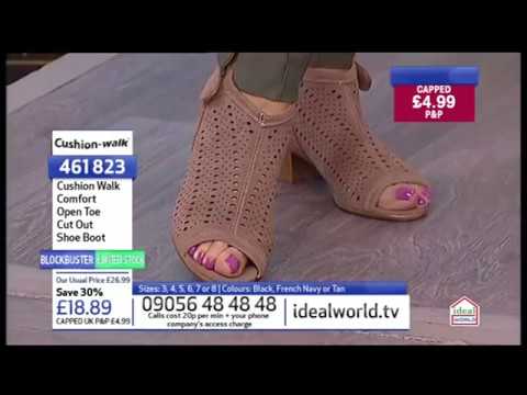 ideal world cushion walk boots