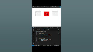 CSS Hover Active Focus #html #coding #webdesign #webdevelopment #css #programming #development #code