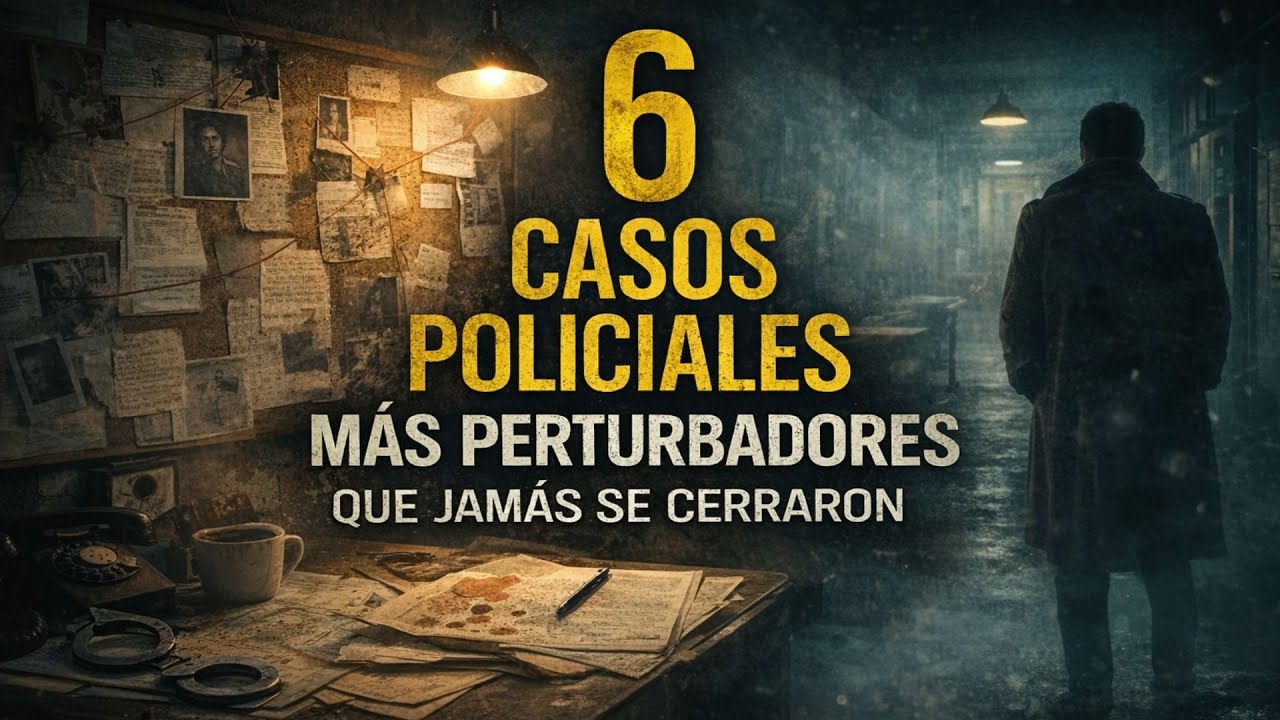 LOS 6 CASOS POLICIALES MÁS PERTURBADORES QUE JAMÁS SE CERRARON