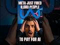 META Fired 8,000 😱 AI Taking Over Jobs!