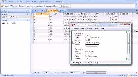 how to lrean primarykey to cascade delete in microsoft access