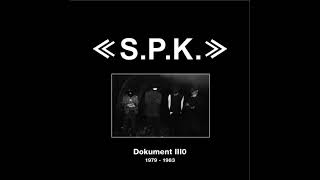 SPK (AUS) - Dokument III0 (LP N.1)