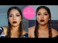 facil maquillaje+labios oscuros easy makeup tutorial