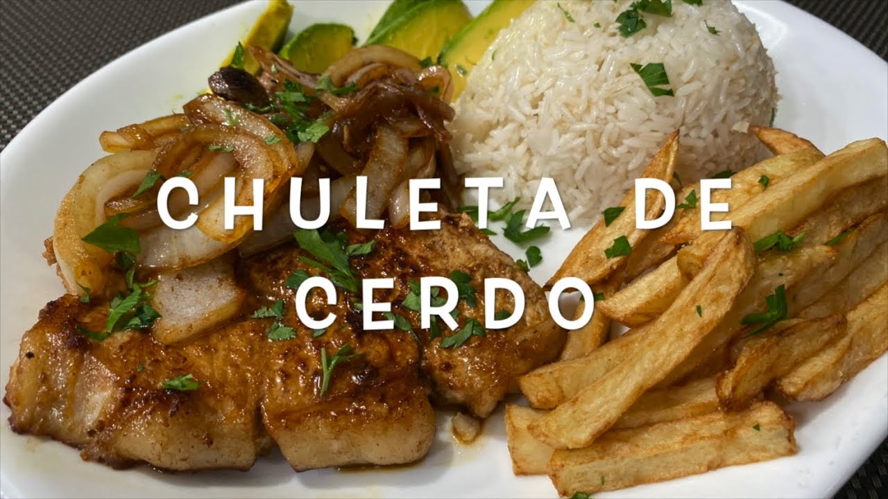Chuletas De Cerdo Frito Al Estilo Cubano | Cocina Con Fujita