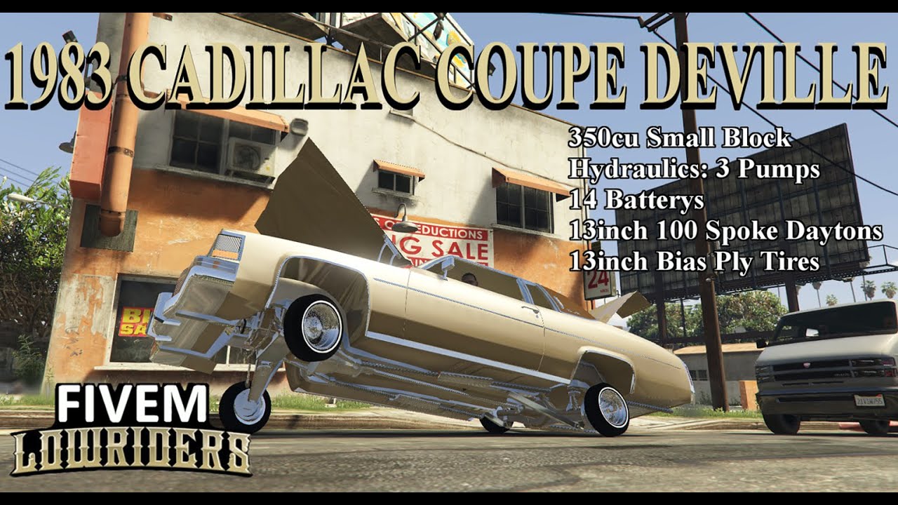 Gta5 FiveM 1983 Cadillac Coupe Deville Lowrider Showcase Hydraulics 3 gta5-fivem-1983-cadillac-coupe-deville-lowrider-showcase-hydraulics-3