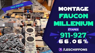 ÉTAPES 911-927 / MONTAGE LEGO FAUCON MILLENIUM