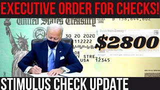 WHOA! NEW EXECUTIVE ORDER ON FASTER STIMULUS! $2000 Third Stimulus Check Update + $600 Check Update News