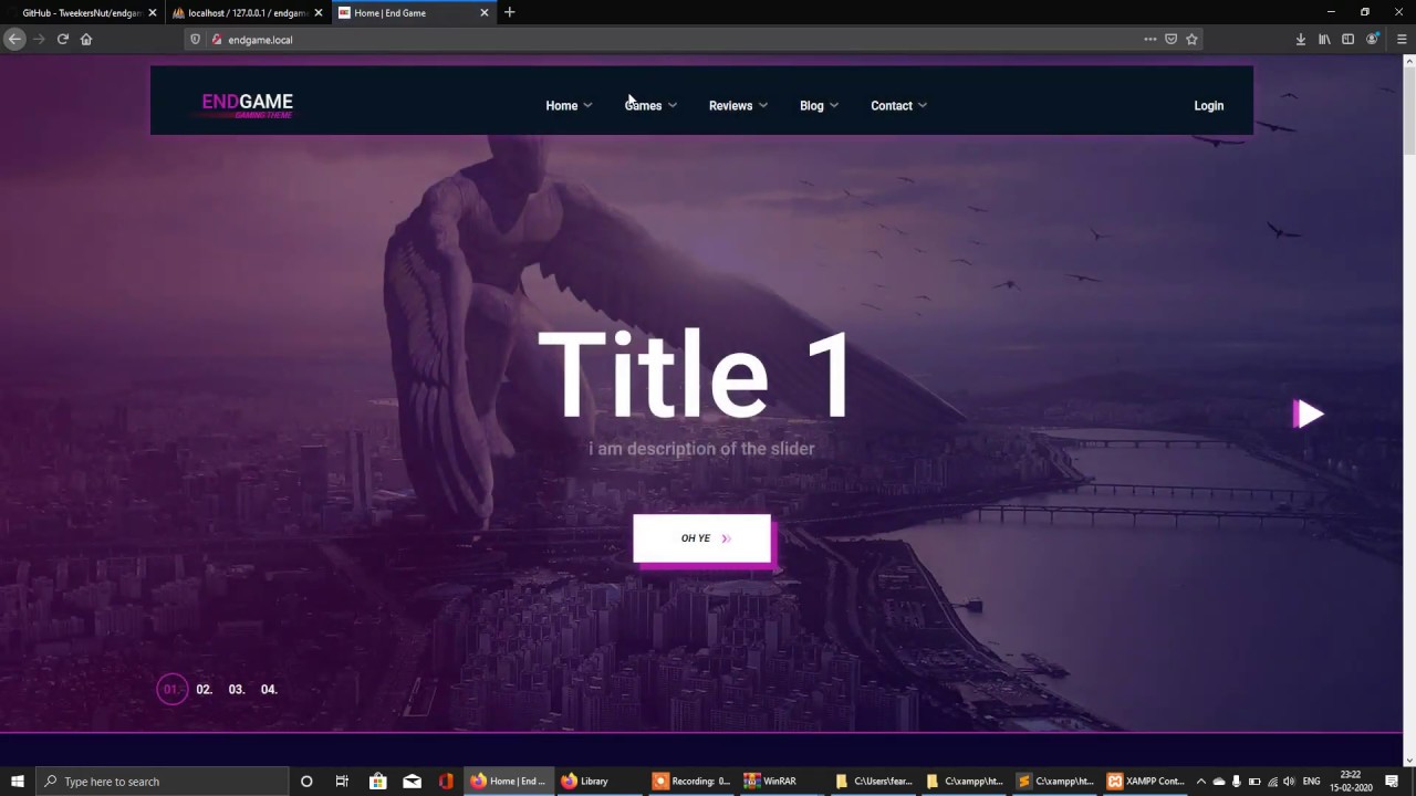 Endgame PHP Script Setup - YouTube