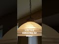 Shortening The Chain On A Chandelier Light