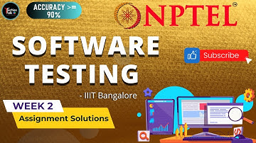 NPTEL Software Testing WEEK 2 Quiz Assignment Solutions | July 2022 | IIIT Bangalore