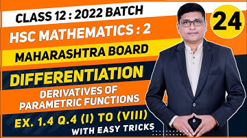 Differentiation Part 24 | Ex.1.4 Q.4 | 12th Maths II For HSC 2022 Maharashtra Board | P N Sir