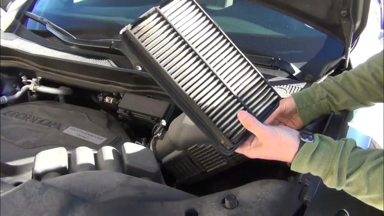 Replace Air Filter on 2019 Honda Pilot - YouTube