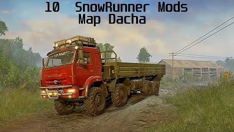 SnowRunner Mods-New Map Dacha-Contracts and assignments Part 10