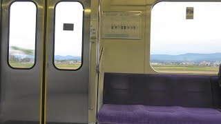 爆走110km/h運転！701系盛岡車 水沢→陸中折居「車内+走行音」