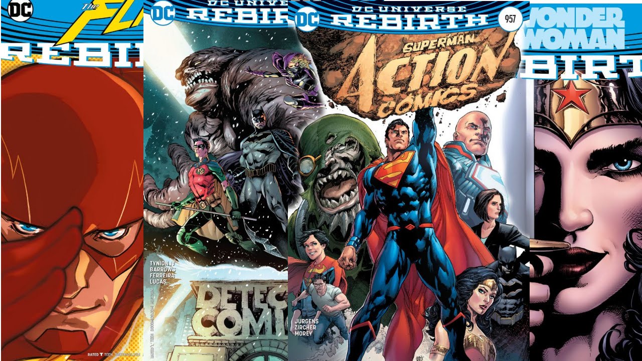 Flash, Wonder Woman, Action Comics & Detective Comics Reviews - YouTube