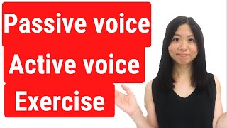 [英文文法練習]被動語態Mixed Passive Voice, Active Voice ... 