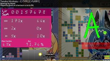 Day 391 of C-TYPE until slideracc is optional in osu! lazer