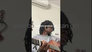 your best american girl - cover #mitski #yourbestamericangirl #cover #guitar #acoustic #music #rock