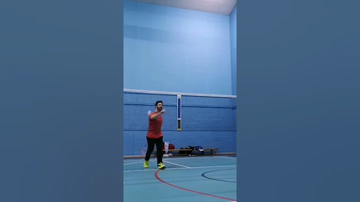 Badminton Court Tricks #youtube #shorts #like #tricks #play #games #badge99 #badminton #shuttle #liv