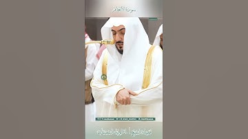 تلاوة خاشعة 🕊 سورة  الأنعام 🕊  #للشيخ .د #الوليد_الشمسان