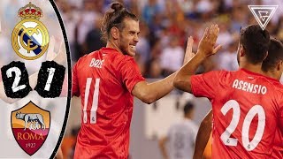 Real Madrid vs AS Roma 2-1 All Goals & Extended Highlights Friendly 07/08/2018 HD