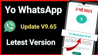 yo whatsapp update letest version v9.65 / how to update letest version screenshot 4