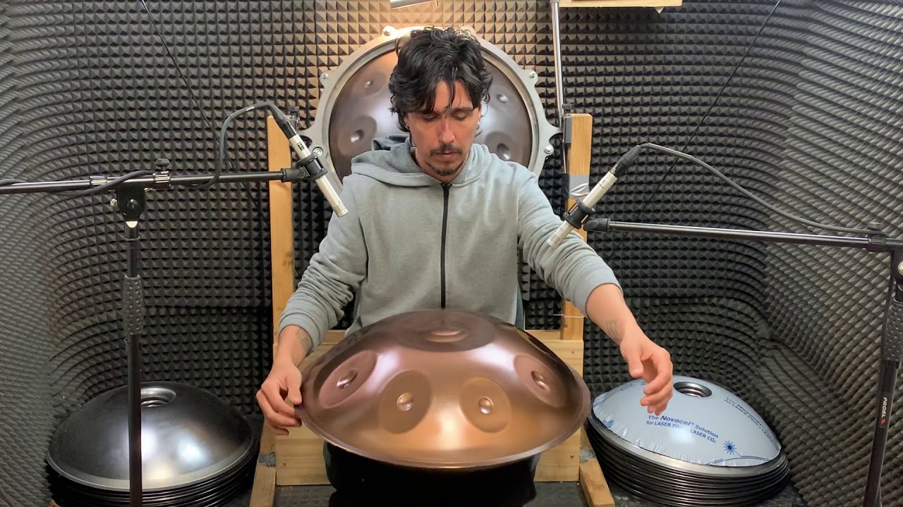 Escala de Handpan Re menor