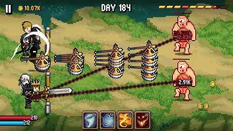 Days Bygone - Castle Defense Android IOS Review Gameplay KQL Walkthrough Part #19 (Day 181 - 190)