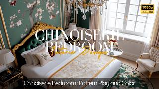 Chinoiserie Bedroom: Pattern Play and Color