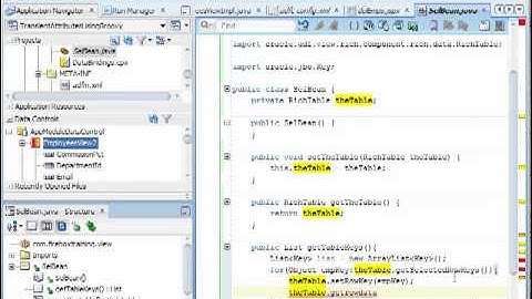 ADF Training | Performing Multiple Row Selection with Oracle ADF Tables