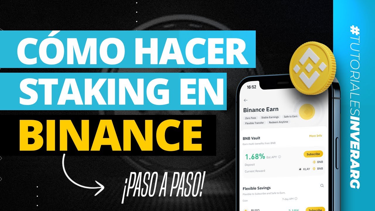 CÓMO HACER STAKING de CRIPTOMONEDAS en BINANCE ✅ [ TUTORIAL PASO A PASO ] ✅