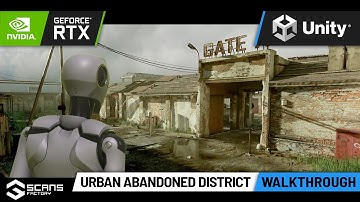 [UNITY] Urban Abandoned District - Walkthrough