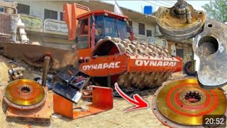 The Dynapac Road Roller Become Damage | Incredible Changing Of Drum Roller Seals And Gerari