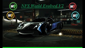 NFS World Evolved V2 daily challenge series (S class average speed, Huayra) One Day in the...