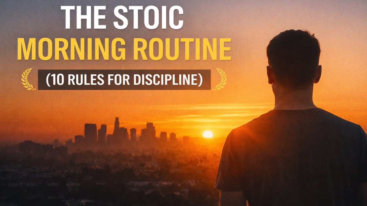 The Stoic Morning Routine (10 Rules for Discipline)