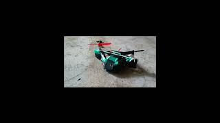 Flying Test Scorpion Duo Rotor Rc Copter Avtar Mini,, Tiny Modelprototype. Diy
