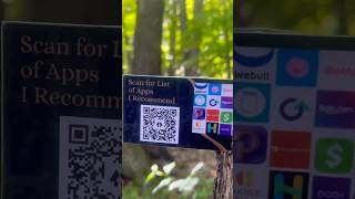 #advertising #appreferralguy #apps #businesscard #lowkey #forest #hiking #qrcode #scan