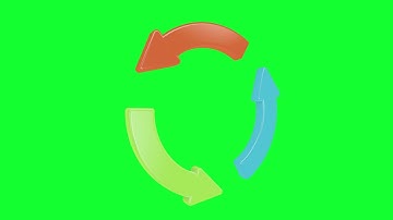 Arrows Green Screen Video - Stock Video Footage - No Copyright Animated Videos