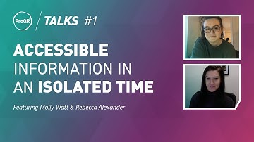 ProQR Talks episode "Accessible information in an isolated time"