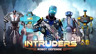تحميل اللعبة المثيرة INTRUDERS  Robot Defense مهكرة للاندرويد// اخر اصدار//نقود لا تنتهى screenshot 2