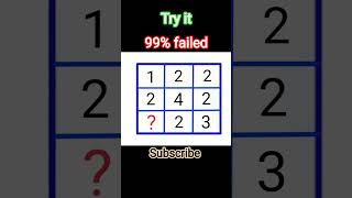 math iq pazzle!!!#shorts #puzzle #maths #iqtes #ধাঁধাpoint #mathpuzzle #iqtest #iqiyi #iqoo