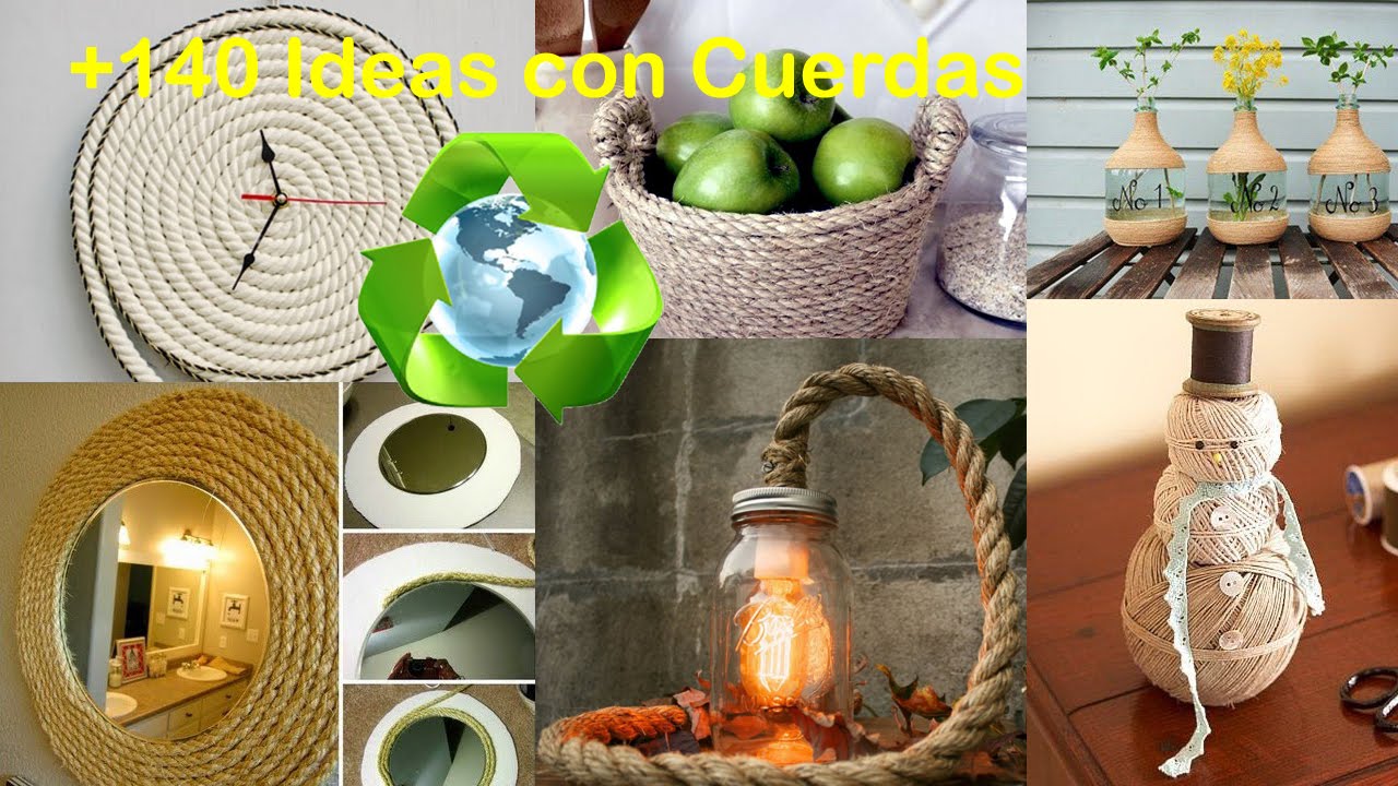 Ideas para hacer con Cuerdas / Ideas with Strings-Ropes
